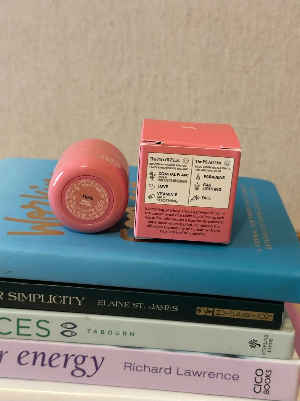 Polite Pops Powder Blush Stick - Shade Paris